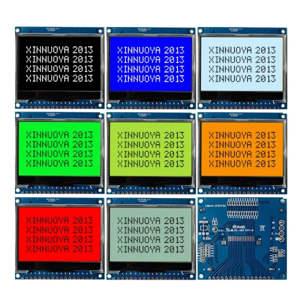 128x64 Dot Matrix COG White LED (13)