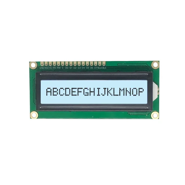 16X1 Monochrome Character Lcd Display (1)