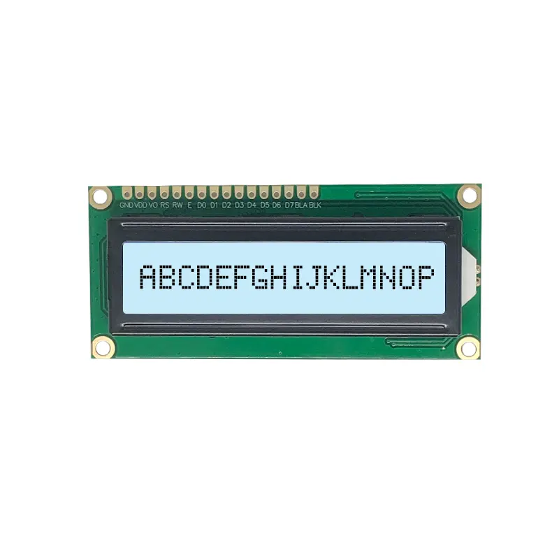 16X1 Monochrome Character Lcd Display (1)