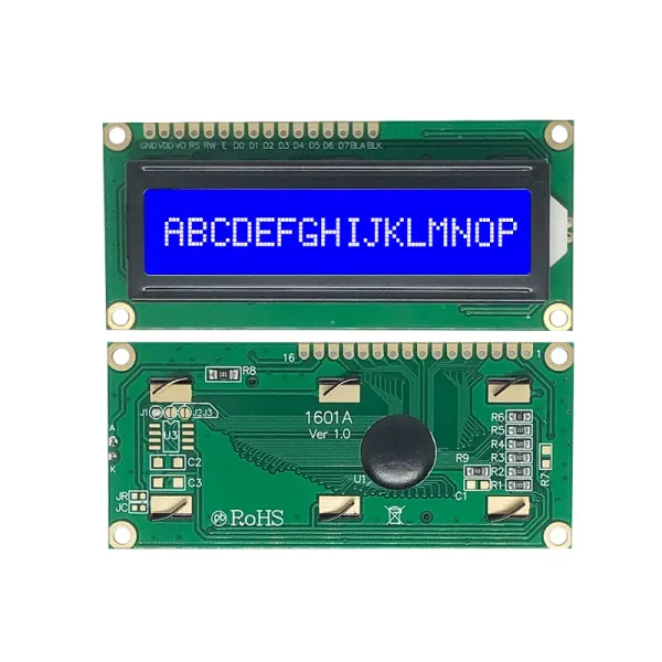 16X1 Monochrome Character Lcd Display (3)