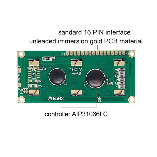 1602A character dot matrix display (2)