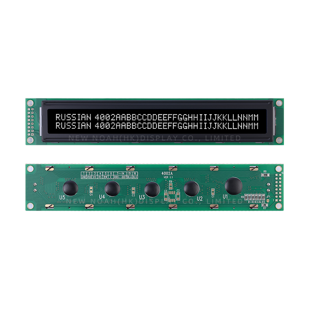 Russian BTN Black Film 4002A LCM Module ST7066U COB Monochrome Screen Support Customization - Image 3