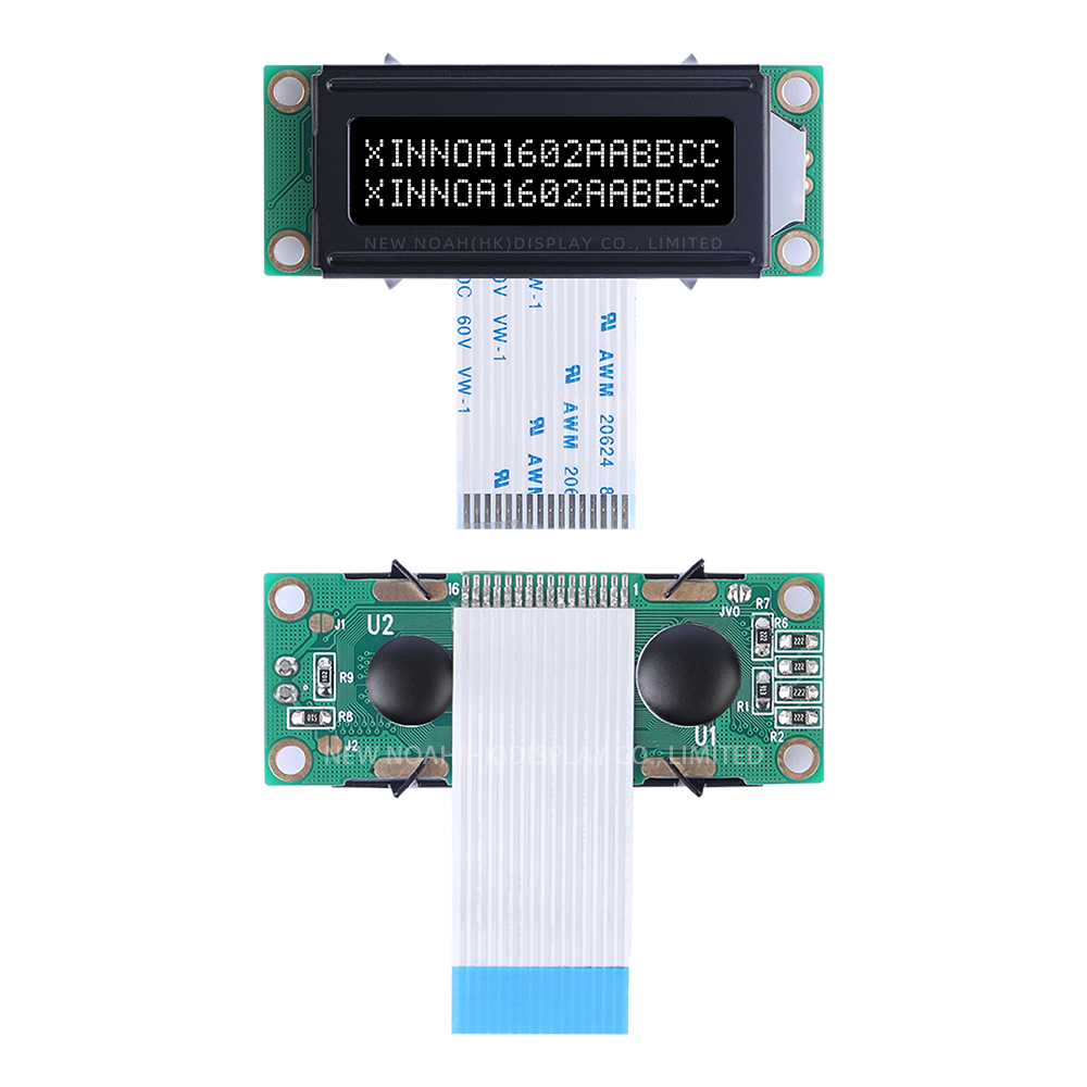DFSTN Black Film 1602A-20-1A LCD Module 1602 ST7066U Support Scheme Development 2*16 Monochrome Screen - Image 3