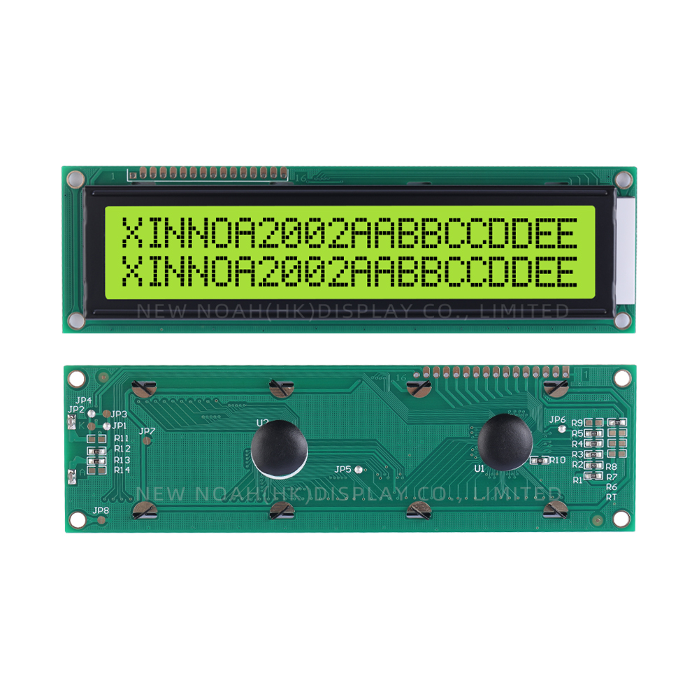 Yellow Green Film 2002B Character LCD Module Display Screen 02*20 LCD ST7066U Double Row Interface Module - Image 3