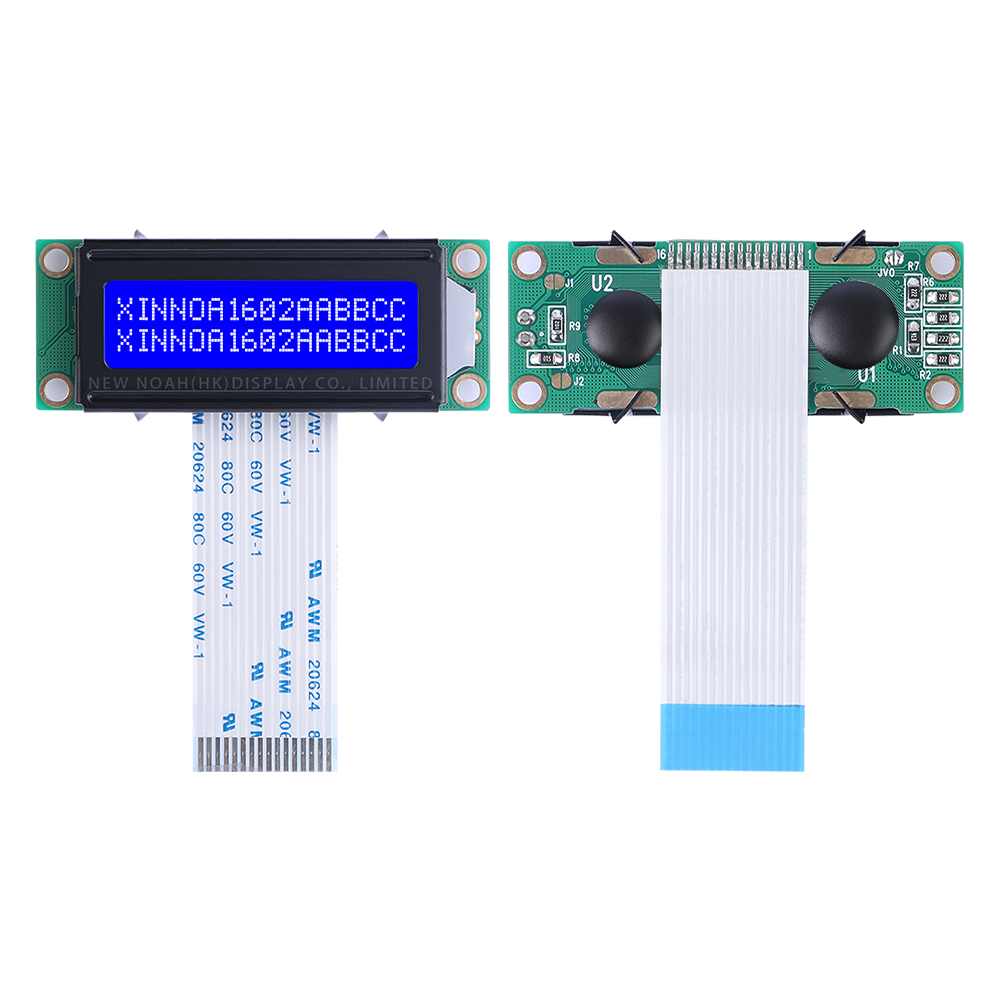 Blue Film White Letters 1602A-20-2A Liquid Crystal Display FPC75MM 1.5 Inches ST7066U Monochrome Screen - Image 3