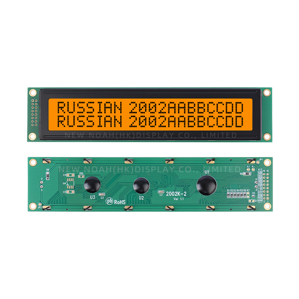 Russian Gray Film 2002K-2 Character LCD Module LCD2002 180*40MM 3.3V/5V ST7066U - Image 3