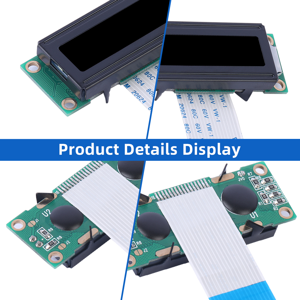 Russian DFSTN Black Film 1602A-20-1A Character LCD Screen 5V ST7066U LCD/LCM Display Screen - Image 5