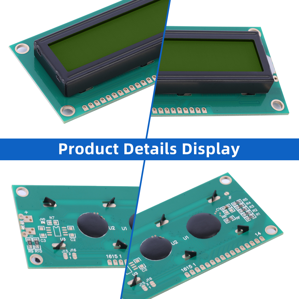Russian Yellow Green Film 1602C2 Liquid Crystal Display Arduino With Backlight Built-In Character Screen - Image 5