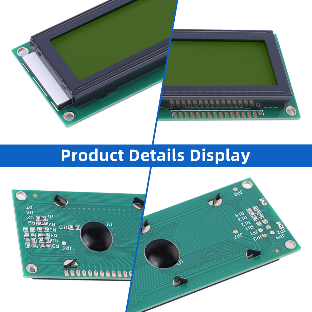 Russian Yellow Green Film 2002B Character ST7066U 2-Line Character Screen Quality Assurance - Image 5