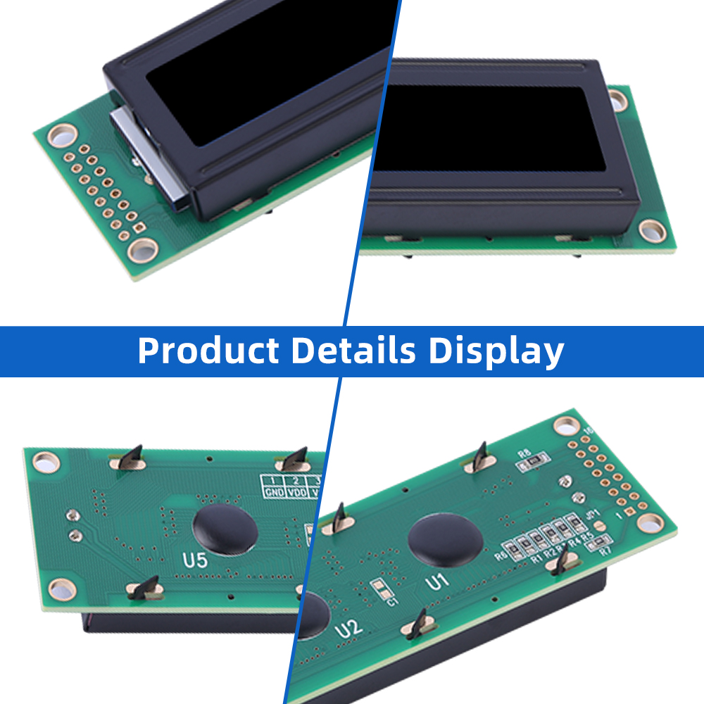 Russian BTN Black Film 4002A LCM Module ST7066U COB Monochrome Screen Support Customization - Image 5