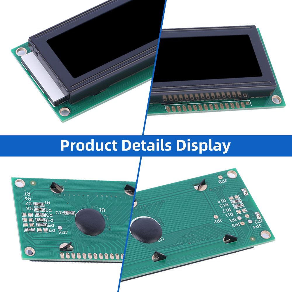 DFSTN black film 2002B LCD Module 02*20 ST7066U Audio Amplifier Display Screen Support Customization - Image 5