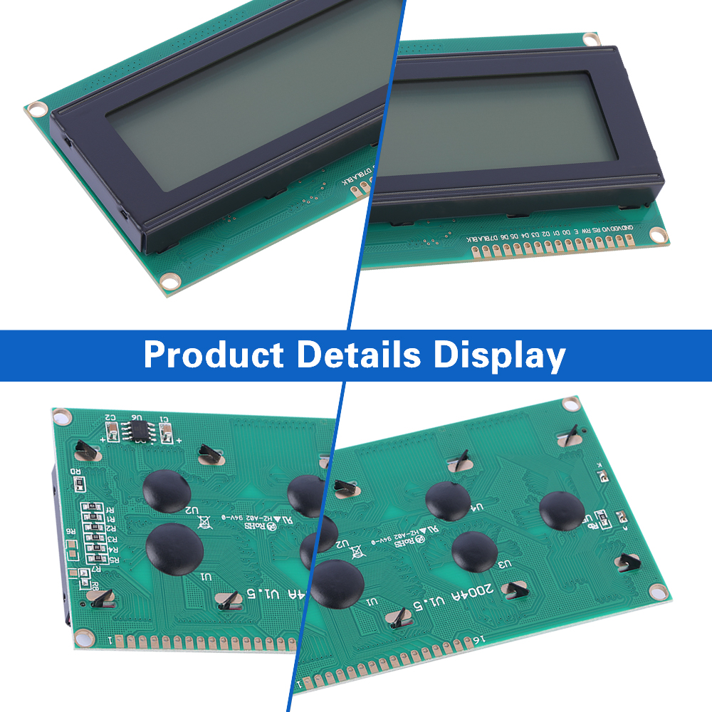Gray Film 2004A 3.3V Liquid Crystal Display 4*20 Spot Module 98*60MM ST7066U Font Screen - Image 5