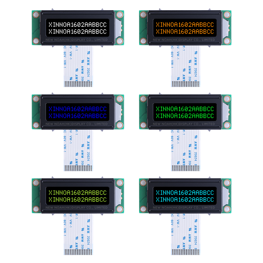 DFSTN Black Film 1602A-20-1A LCD Module 1602 ST7066U Support Scheme Development 2*16 Monochrome Screen - Image 6