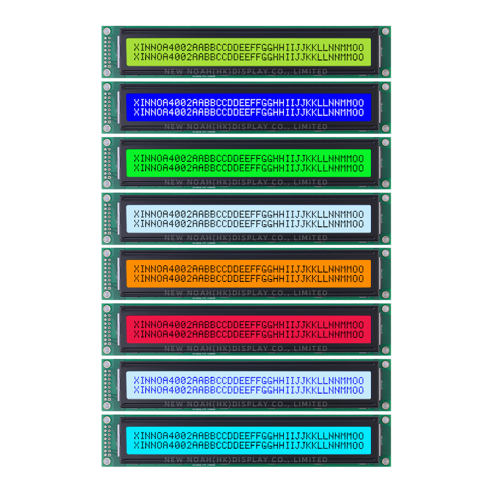 Yellow Green Film 4002A LCD Screen Module Multiple Languages LCD Character Dot Matrix Screen - Image 6