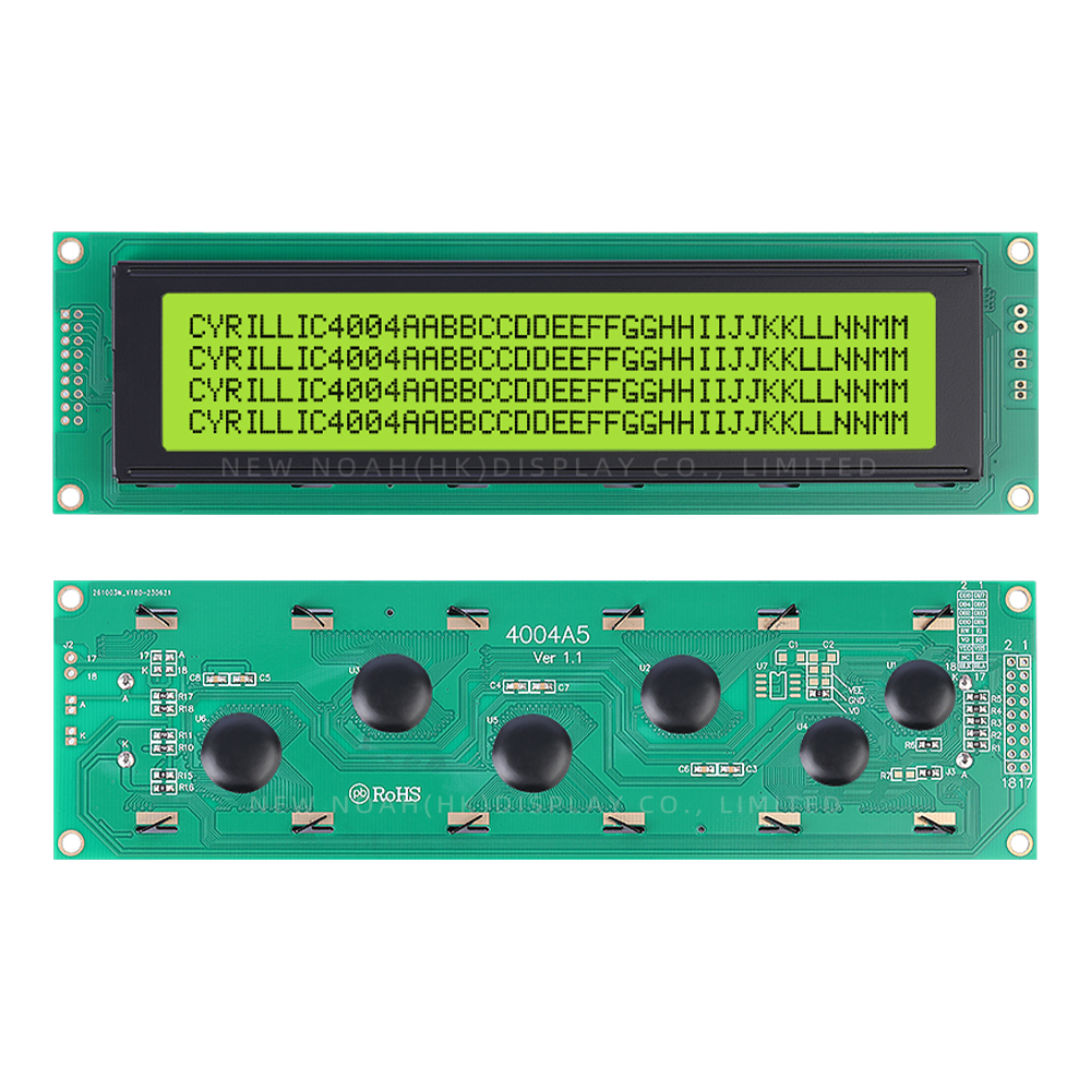 Cyrillic Yellow Green Film 4004A5 Character Display Screen ST7066U LED Backlit Character Screen - Image 3
