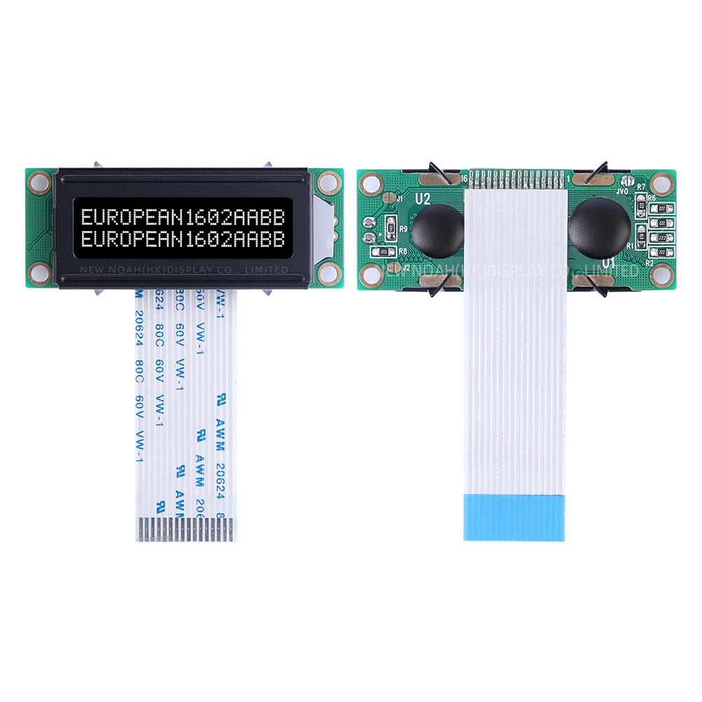 European DFSTN Black Film 1602A-20-2A Character LCD Module Industrial Grade Display Screen - Image 3