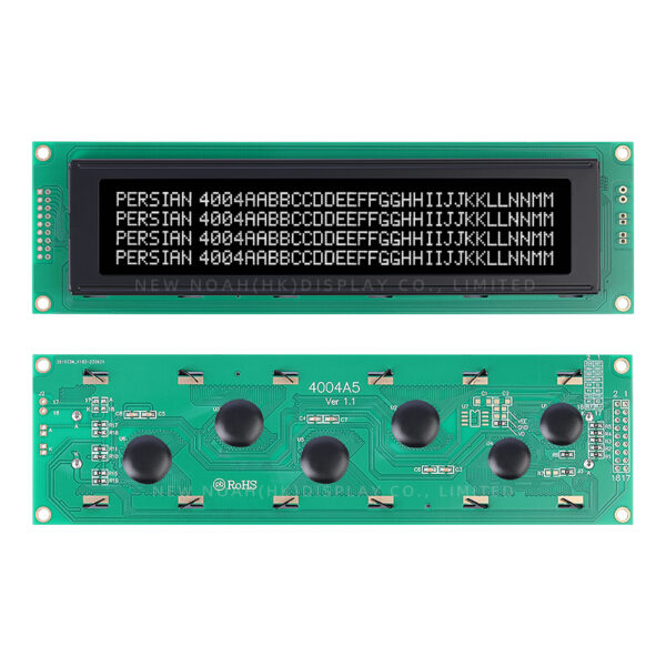 Persian BTN Black Film 4004A5  LCD Display Module LED Backlit Character Screen ST7066U - Image 3