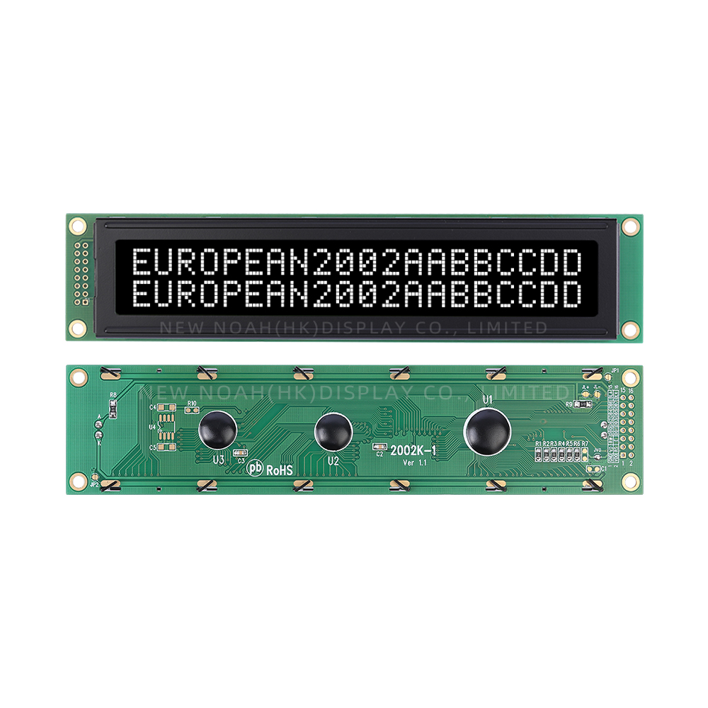 European DFSTN Black Film 2002K-1 Large Screen LCD Module Equipped With Built-In Led Backlight - Image 3