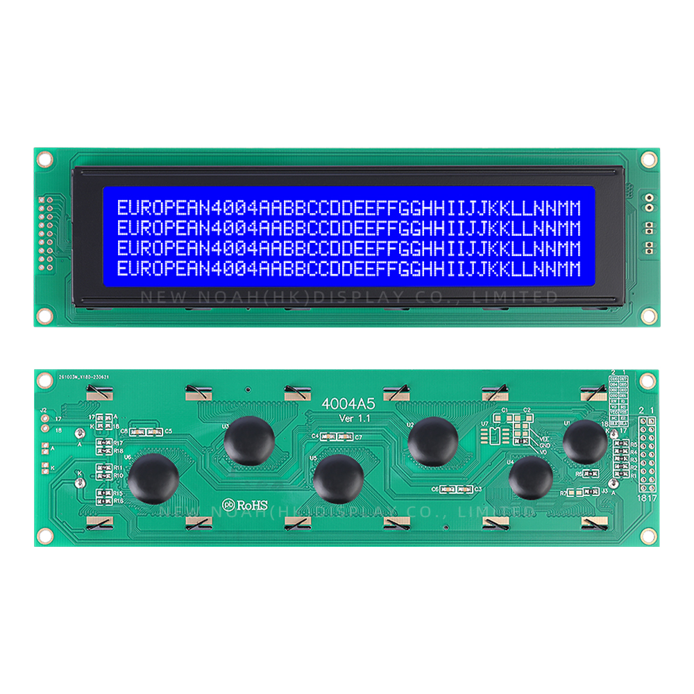 European Blue Film White Letters 4004A5 LCM Parallel Port Display Screen - Image 3