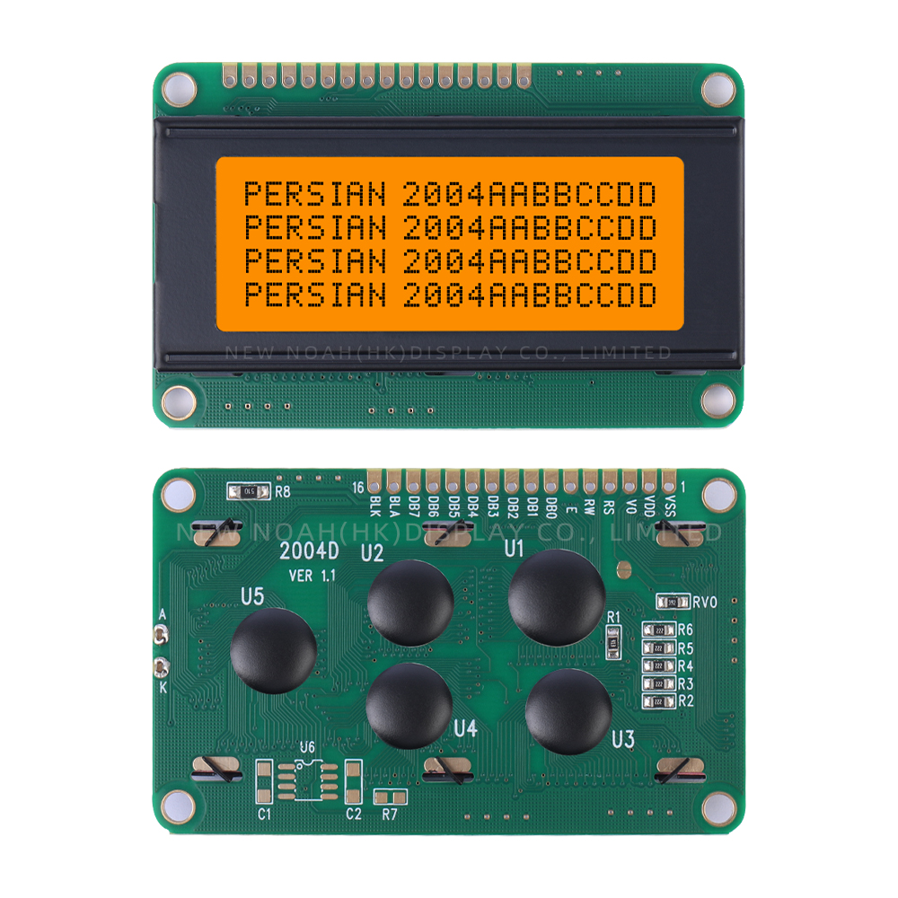 Persian Gray Film 2004D LCD LCM Display Module Dot Matrix Screen Interface Module - Image 3