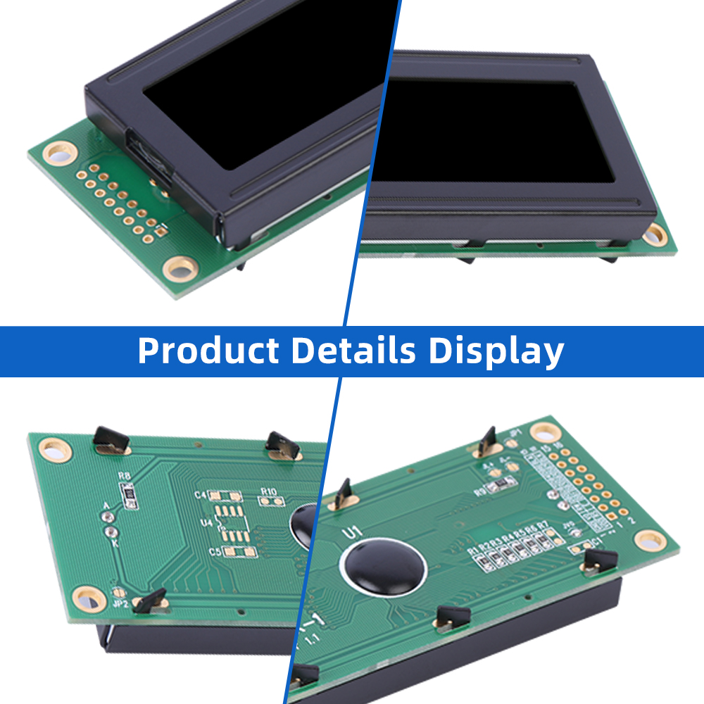 European DFSTN Black Film 2002K-1 Large Screen LCD Module Equipped With Built-In Led Backlight - Image 5