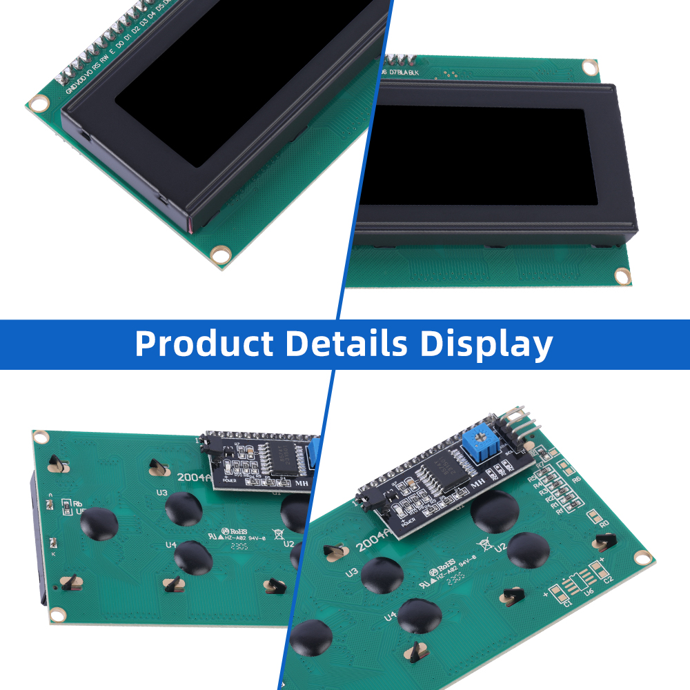 European BTN Black Film2004A IIC Adapter Board Character 12C Interface 5V - Image 5