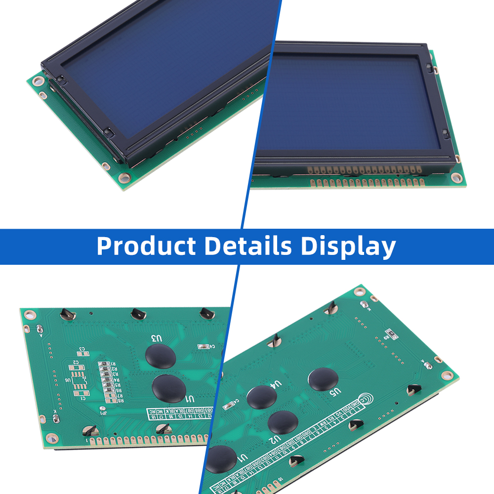 Persian Blue Film White Letters 2004C-3 LCM LCD Display Standard Interface Module - Image 5