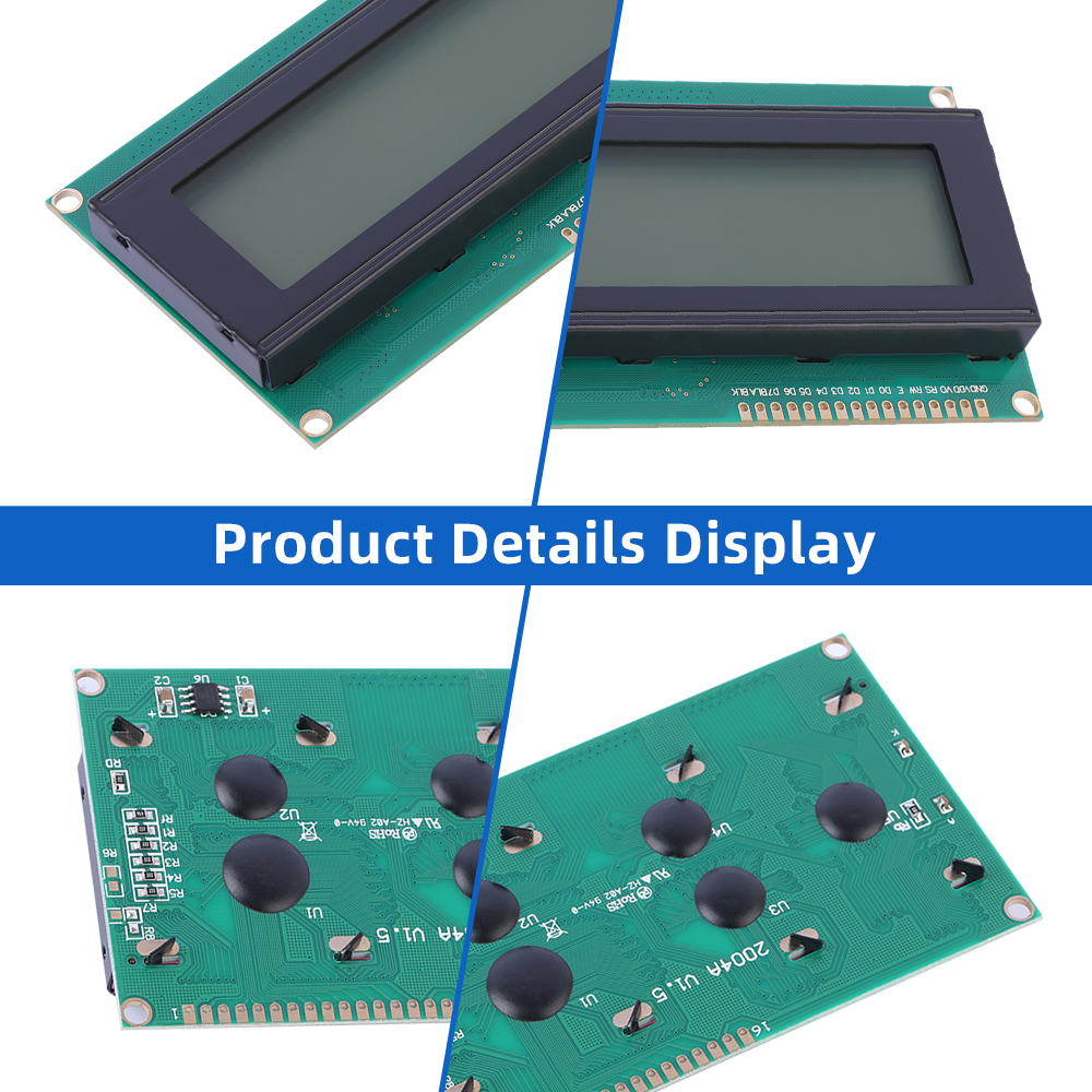 Cyrillic Gray Film 2004A 3.3V Equipped With LED Backlight And Built-In LCD Display Screen - Image 5