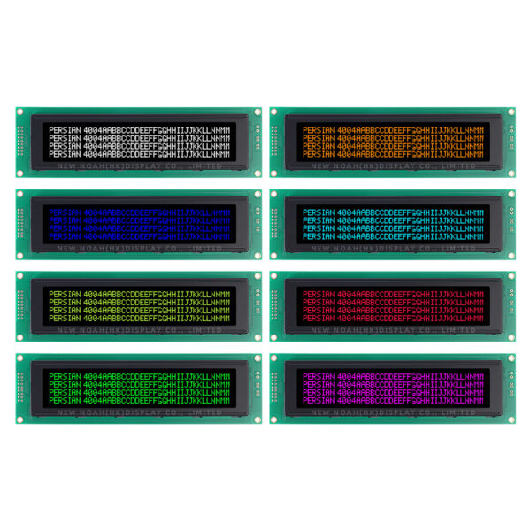 Persian BTN Black Film 4004A5  LCD Display Module LED Backlit Character Screen ST7066U - Image 6