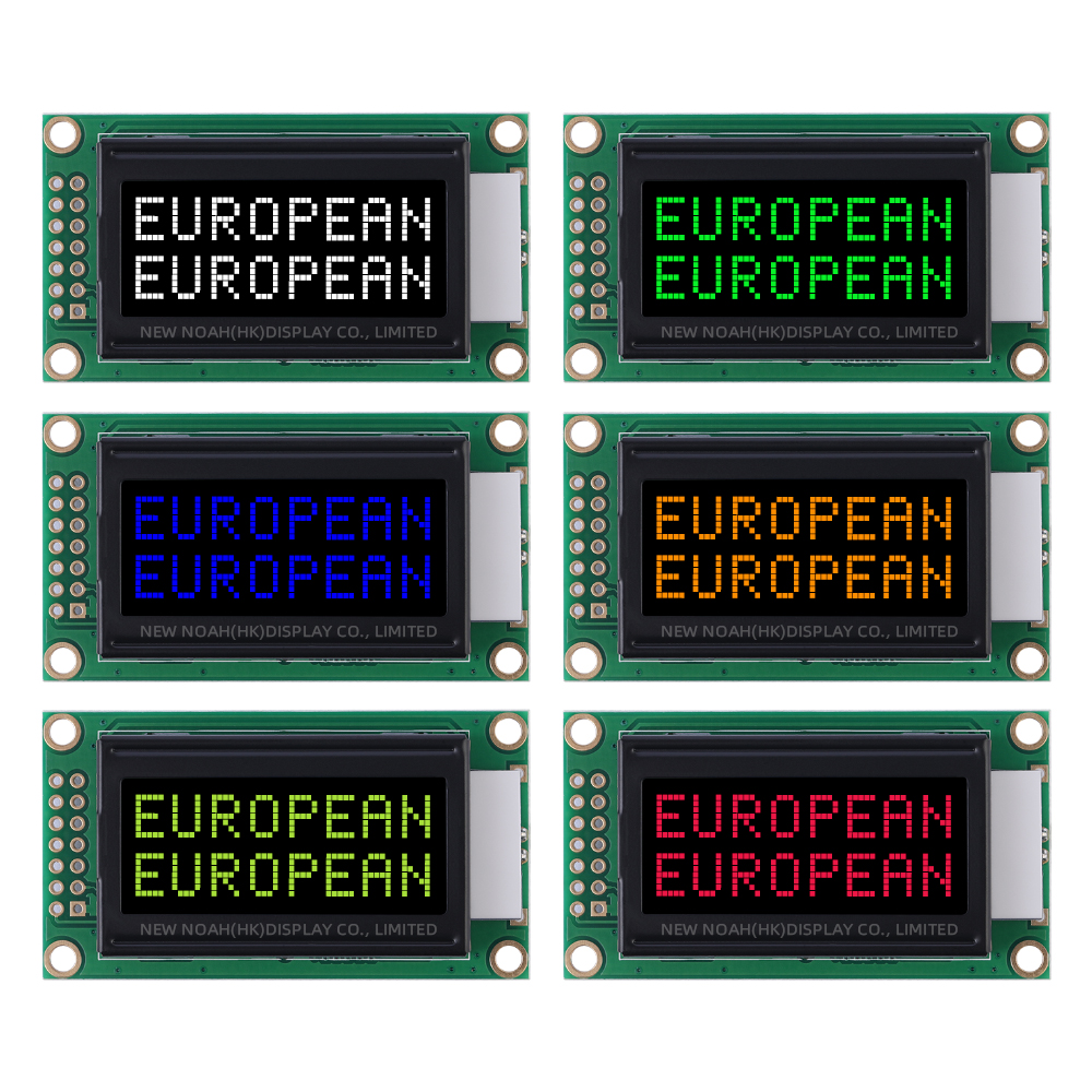 European BTN Black Film 0802B-2 Character LCD Module Three Year Warranty LCM Display Module - Image 6