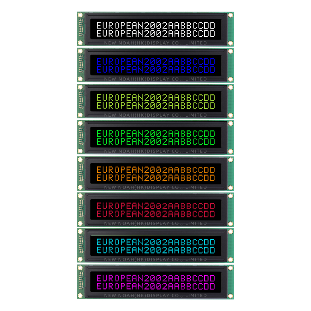 European DFSTN Black Film 2002K-1 Large Screen LCD Module Equipped With Built-In Led Backlight - Image 6