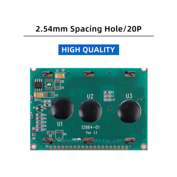 Blue Film 12864-D1 Graphic Dot Matrix Screen 128*64 Controller SBN0064 Export Quality - Image 2