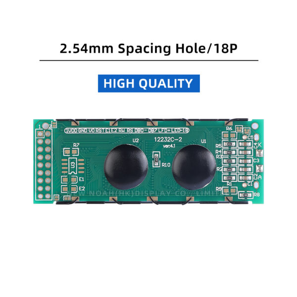 Grey Film 12232C-2 LCB Monochrome Character Screen LCD Screen In Stock Module Controller SBN1661G - Image 2