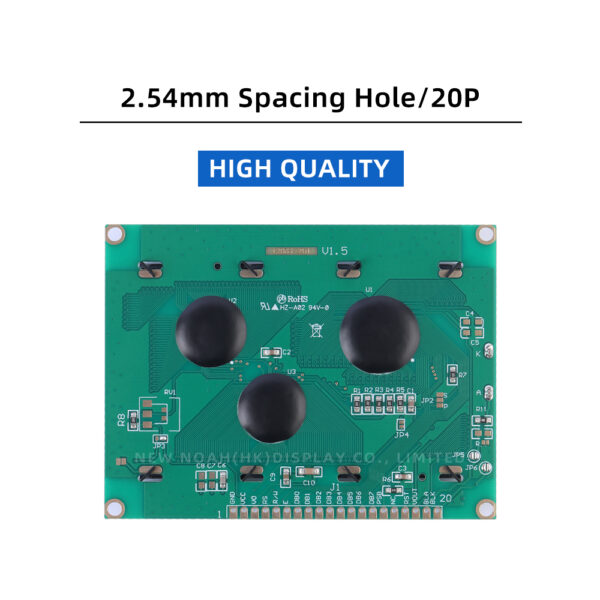 Grey Film 12864-21M LCD Screen Original ST7920 3.3V 5V LCM Module Serial Port Screen - Image 2