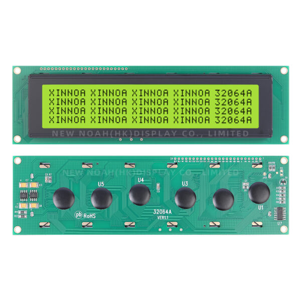 Yellow Green Film Export Global 32064A LCD Display Module 320*64 Controller KS0108 320X64 - Image 3