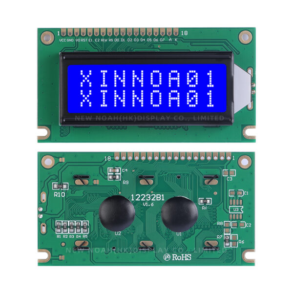 Blue Film 12232B1 LCD Screen High Brightness Screen Single Row Interface Module LCD Screen In Stock Module - Image 3
