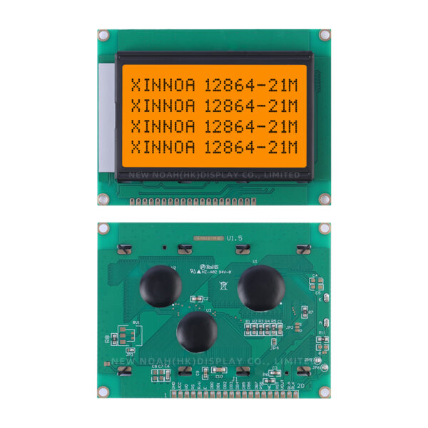 Grey Film 12864-21M LCD Screen Original ST7920 3.3V 5V LCM Module Serial Port Screen - Image 3