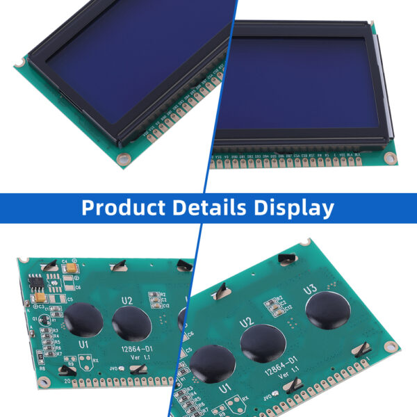 Blue Film 12864-D1 Graphic Dot Matrix Screen 128*64 Controller SBN0064 Export Quality - Image 5