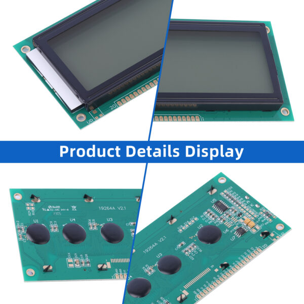 Grey Film Stable Supply Of Graphic LCD Screen 19264A Display Module LCD Display Screen - Image 5