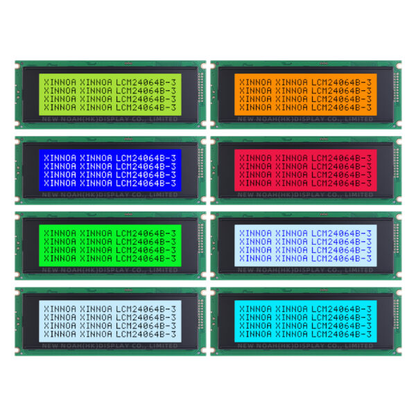 Yellow Green Film LCM24064B-3 Graphic Dot Matrix Module 5.7 Original UC6963 LCM Monochrome Screen Module - Image 6
