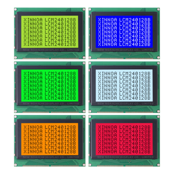 Yellow Green Film LCM240128B Touch Panel Screen PlaStic 144X104MM LCD Display Module With - Image 6