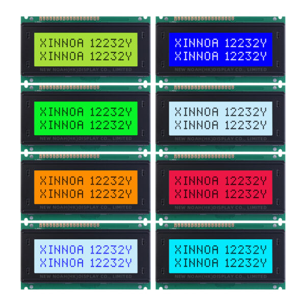 Blue Film 12232Y LCD Screen High Brightness Screen 122*32 Graphic Dot Matrix Screen LCM LCD Module - Image 6