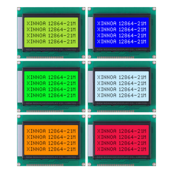 Grey Film 12864-21M LCD Screen Original ST7920 3.3V 5V LCM Module Serial Port Screen - Image 6